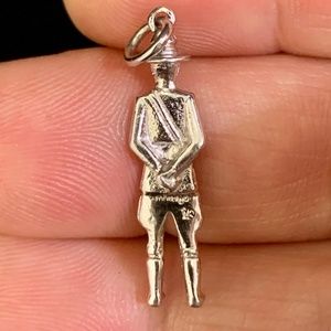 Sterling Silver Charm Canadian mounty